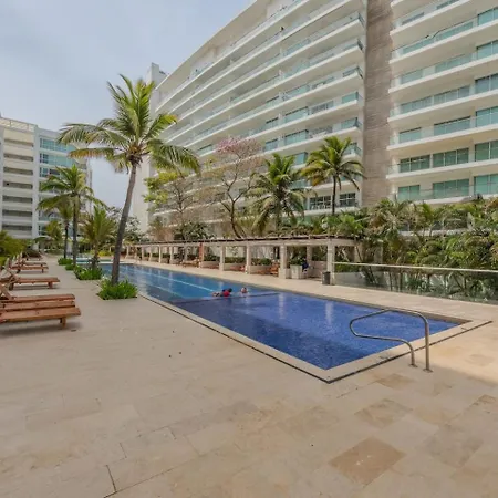 Spectacular - Ocean View - Beautiful Pools Apartamento Cartagena