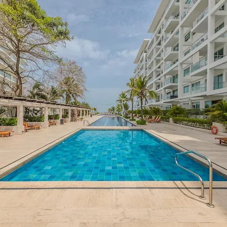 Spectacular - Ocean View - Beautiful Pools Apartamento Cartagena