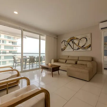Spectacular - Ocean View - Beautiful Pools Apartamento Cartagena